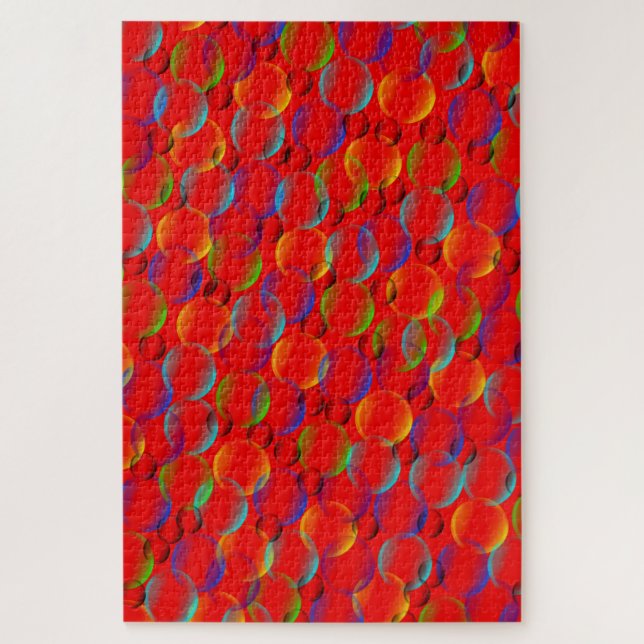 Bubbles of Colour Jigsaw Puzzle (Vertical)