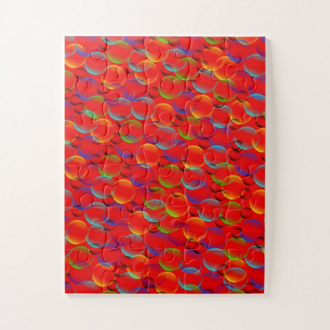 Bubbles of Colour Jigsaw Puzzle (Vertical)