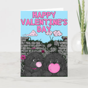 Bubbles of Love (blank inside) Holiday Card