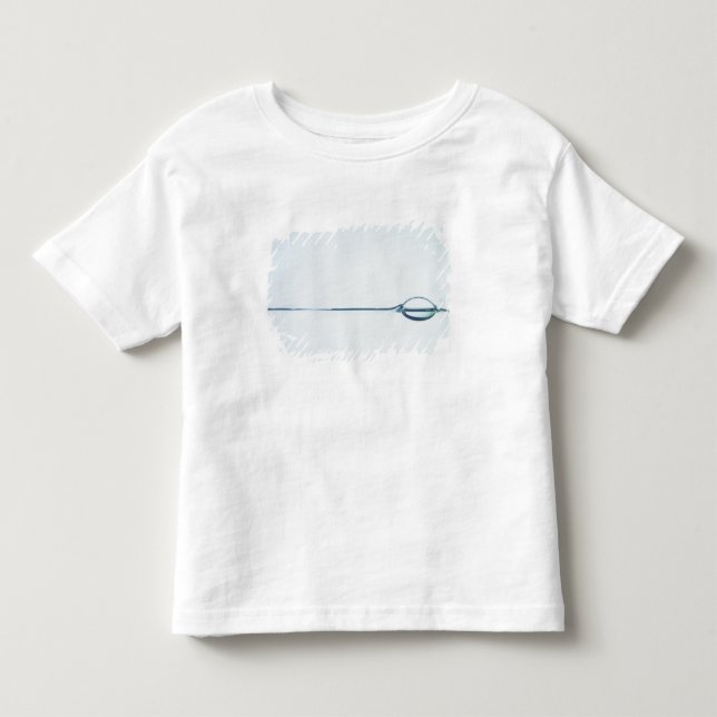 Bubbles on Water Surface Toddler T-Shirt (Front)