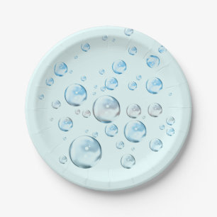 Bubbles Paper Plate