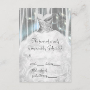 Bubbles Party Dress White Quinceaera RSVP