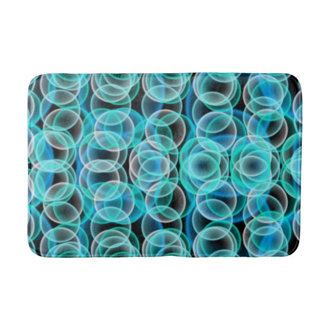 Bubbles pattern bath mat (Front)