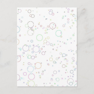 Bubbles Postcard