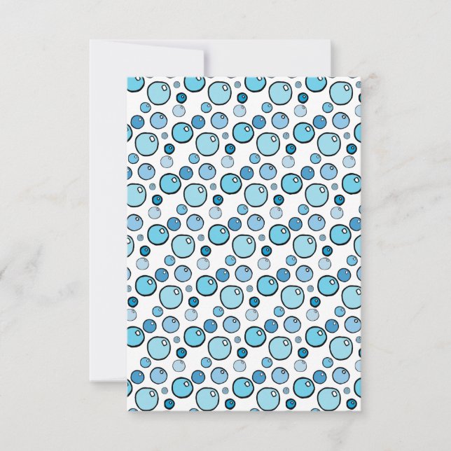 Bubbles Thank You Card (Front)