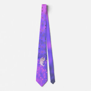 Bubbles the Narwhal Drawing Tie