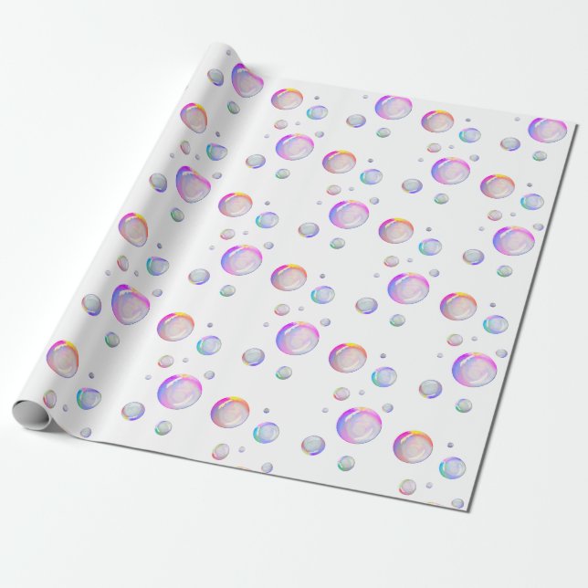 Bubbles Wrapping Paper (Unrolled)
