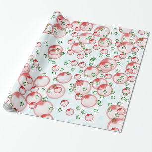 bubbles wrapping paper