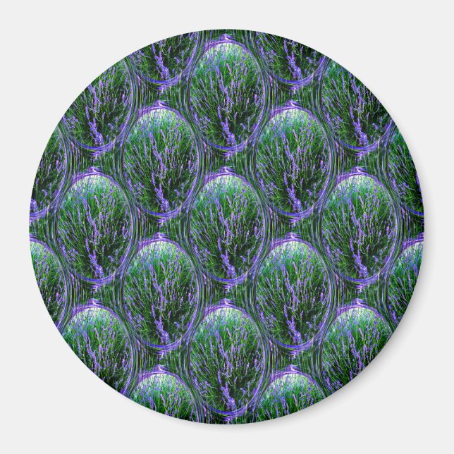 Bubblin' Lavender..... Magnet (Front)