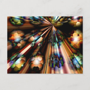 Bubblin' Planets Rock!...... Postcard