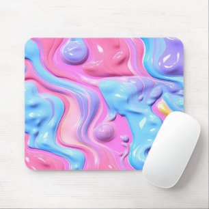 Bubbling Plastic Abstract Mouse Mat
