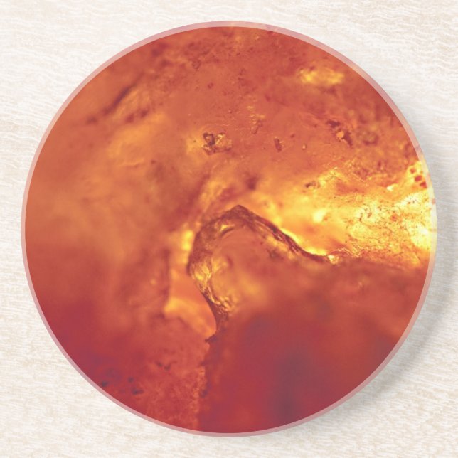 Bubbling Red Hot Lava Coaster (Front)