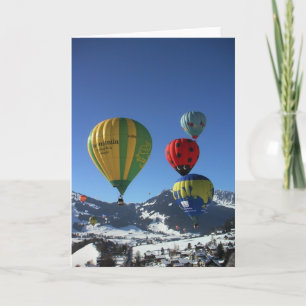 bubbling wishes holiday card