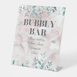 Bubbly Bar Sign - Wedding Parties Events