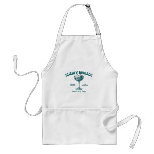 Bubbly Brigade Sparkle & Sip Society Standard Apron