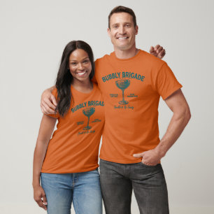 Bubbly Brigade Sparkle & Sip Society T-Shirt