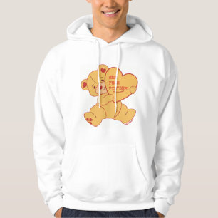 Bubbly Cute Bear Red Colorway Hoodie