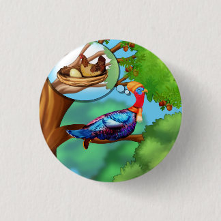 Bubbly Jock Jack Small Button-#knowyourself-worth 3 Cm Round Badge