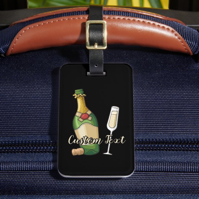 Bubbly Luggage Tag (Front Insitu 2)
