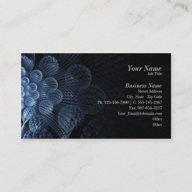 Bubbly Plane Business Card (Front)