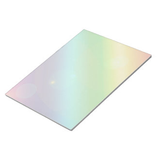Bubbly Rainbow Notepad