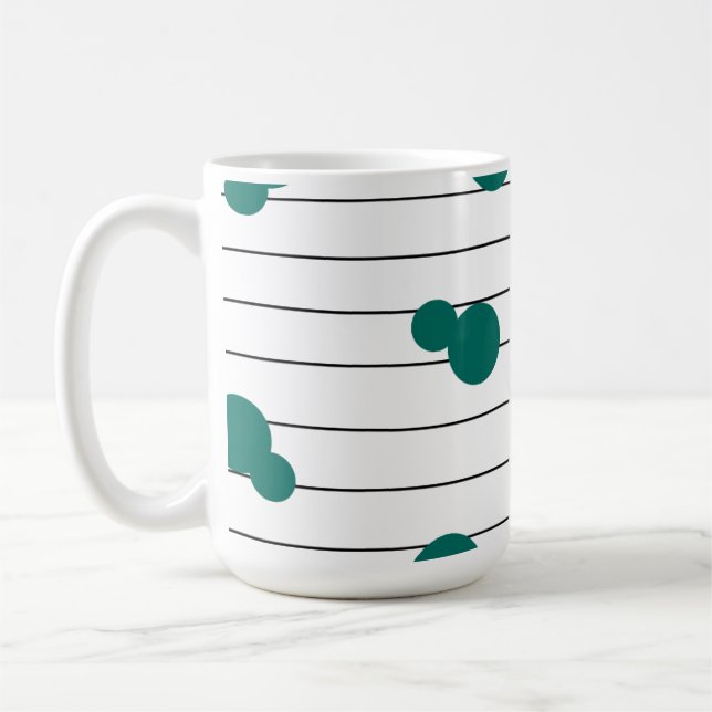 Bubbly Rhythm Mug (Left)