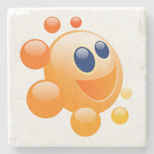 BUBBLY SUN STONE COASTER