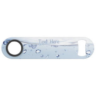 Bubbly Water Custom Bar Key Speed Opener