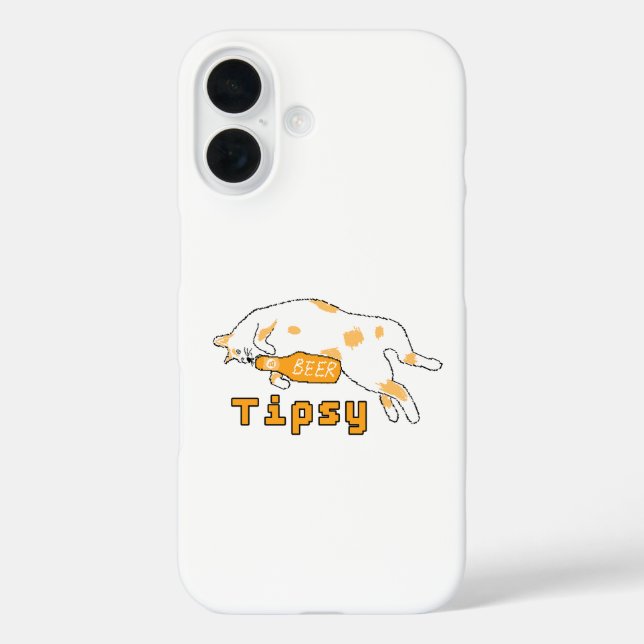 BubblyCuddle Beer Cat Case-Mate iPhone Case (Back)