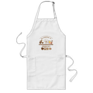 Bubbly's breakfast long apron
