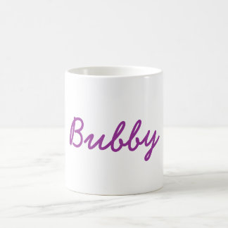 "Bubby" Yiddish grandma coffee mug