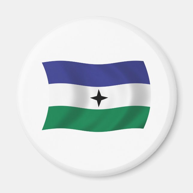 Bubi Nationalist Flag Magnet (Front)