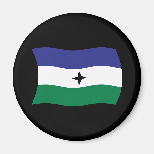 Bubi Nationalist Flag Magnet (Front)