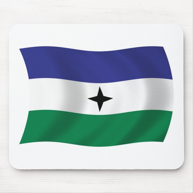 Bubi Nationalist Flag Mousepad (Front)