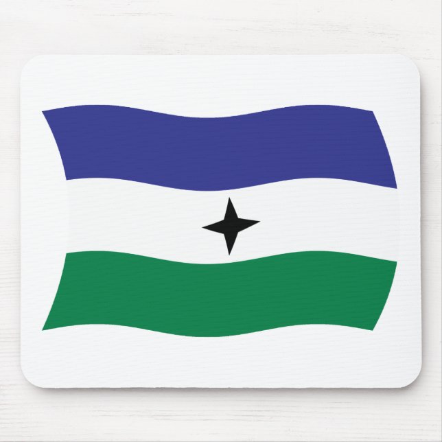 Bubi Nationalist Flag Mousepad (Front)