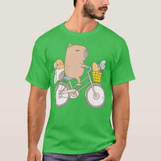 Bubu the Guinea Pig Biking T-Shirt