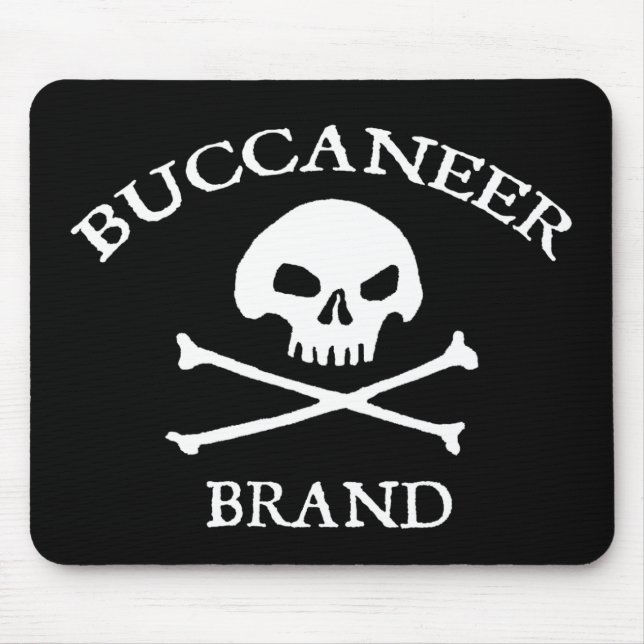 Buccaneer Brand Mouse Mat (Front)