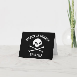 Buccaneer Brand Notecard