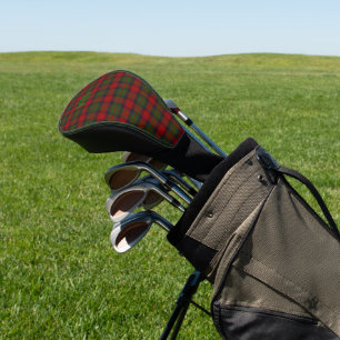 Buccleuch Official Tartan with monogram / initials Golf Head Cover