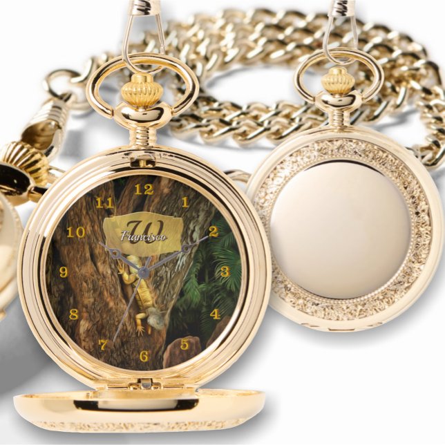 Bucerias Iguana 1069 Monogram Watch (Creator Uploaded)