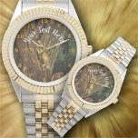 Bucerias Iguana 1069 Watch<br><div class="desc">Painting “Bucerias Iguana 1069” Collection Perfect for everyday wear, this silver and gold two toned watch can be personalised to match your style. Add your favourite designs and text to customise it for an amazing style statement! Personalise on the product page or click the "Customise" button for more design options....</div>