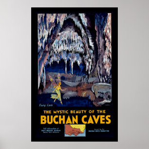 Buchan Caves Australia Poster