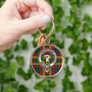Buchanan Clan Badge Key Ring