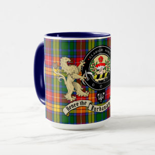 Buchanan Clan Badge & Tartan  Mug