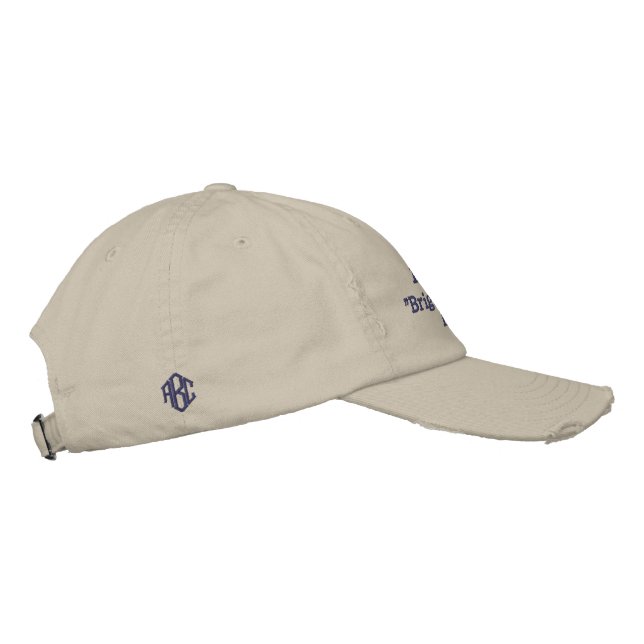 Buchanan Clan Motto Personalised Embroidered Hat (Right)