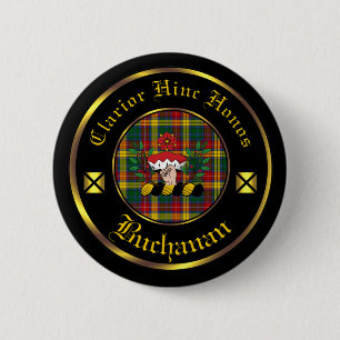 Buchanan Clan & Tartan Button