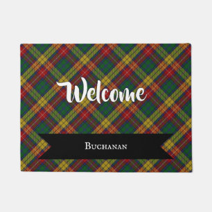 Buchanan Clan Tartan Plaid Pattern Doormat
