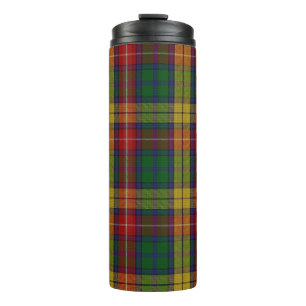Buchanan Clan Tartan Plaid Pattern Thermal Tumbler
