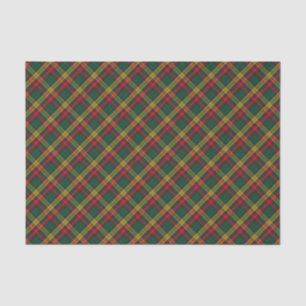Buchanan Clan Tartan Plaid Pattern Tissue Paper