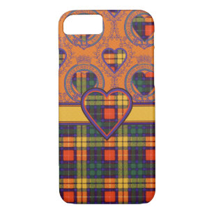 Buchanan Family clan Plaid Scottish kilt tartan iPhone 8/7 Case